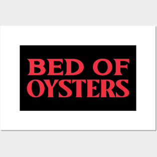 Bed of Oyster Collective Animal Fish Nouns Posters and Art